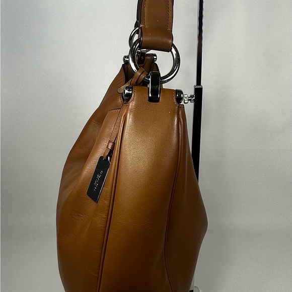 Coach Nomad Hobo Brown Glovetanned Leather Bag - Picture 4 of 11